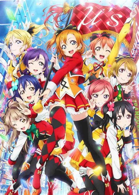 manga about girl idol group.